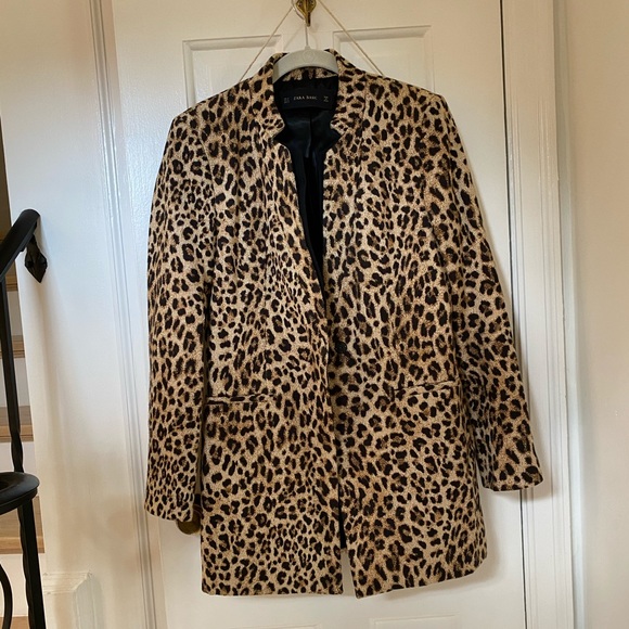 Zara Leopard Blazer - Picture 4 of 8